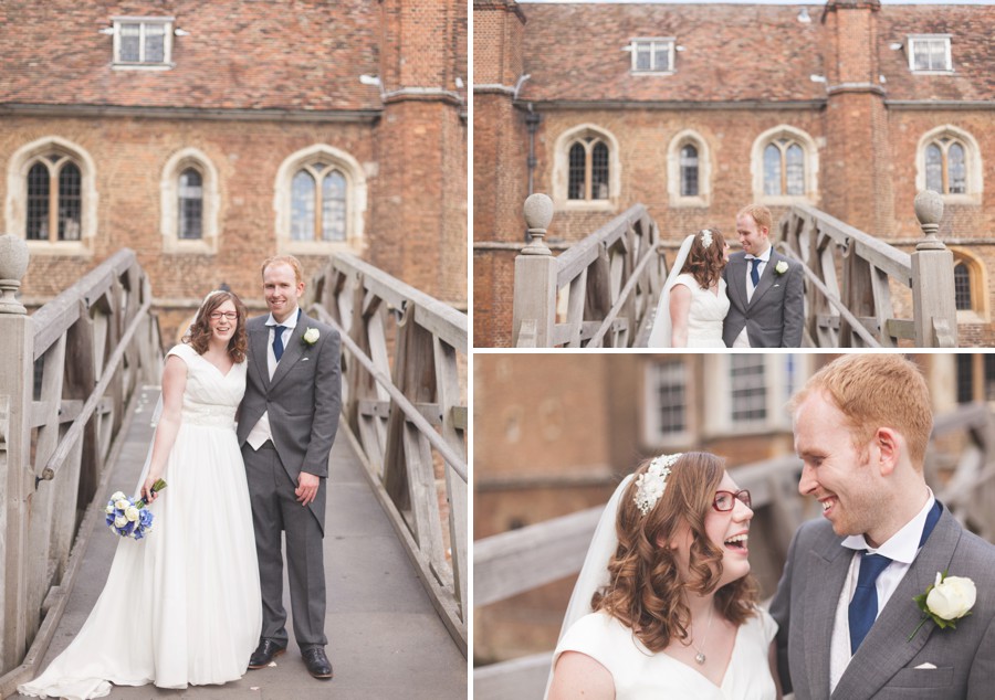 Queens College Cambridge wedding photography