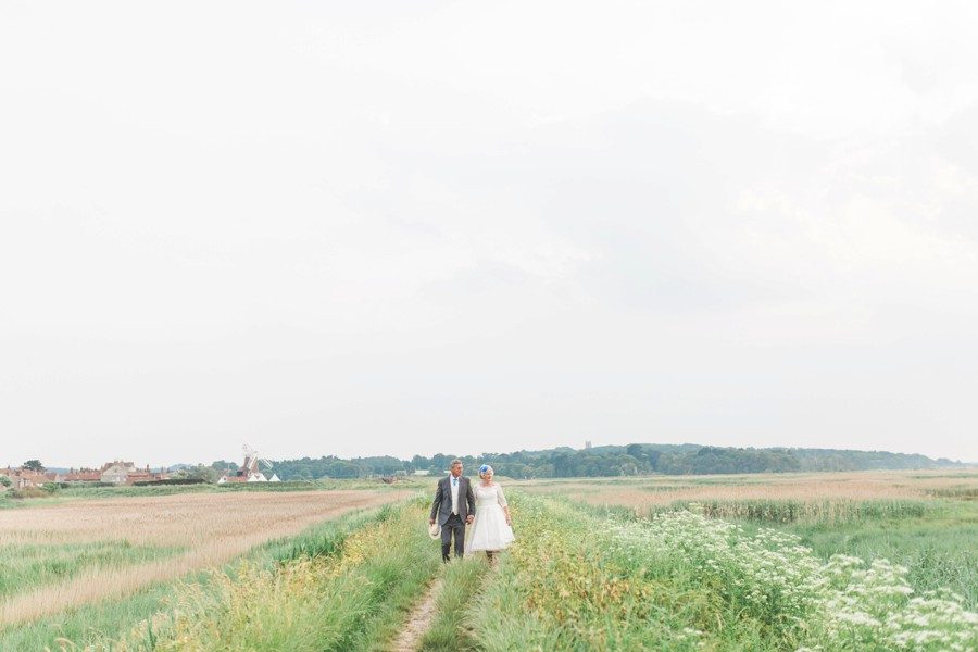 cley windmill wedding - wedding photographer norfolk