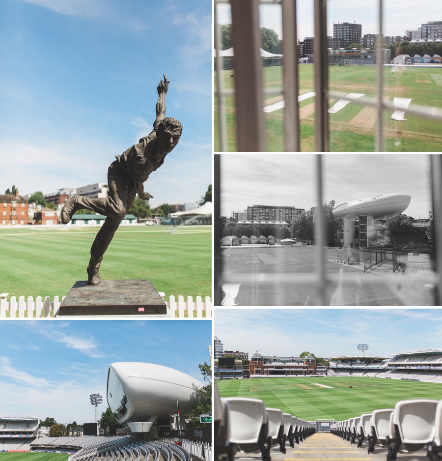 wedding photography at lords