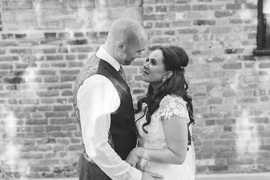 priory barns wedding photograph Natalie and Michael