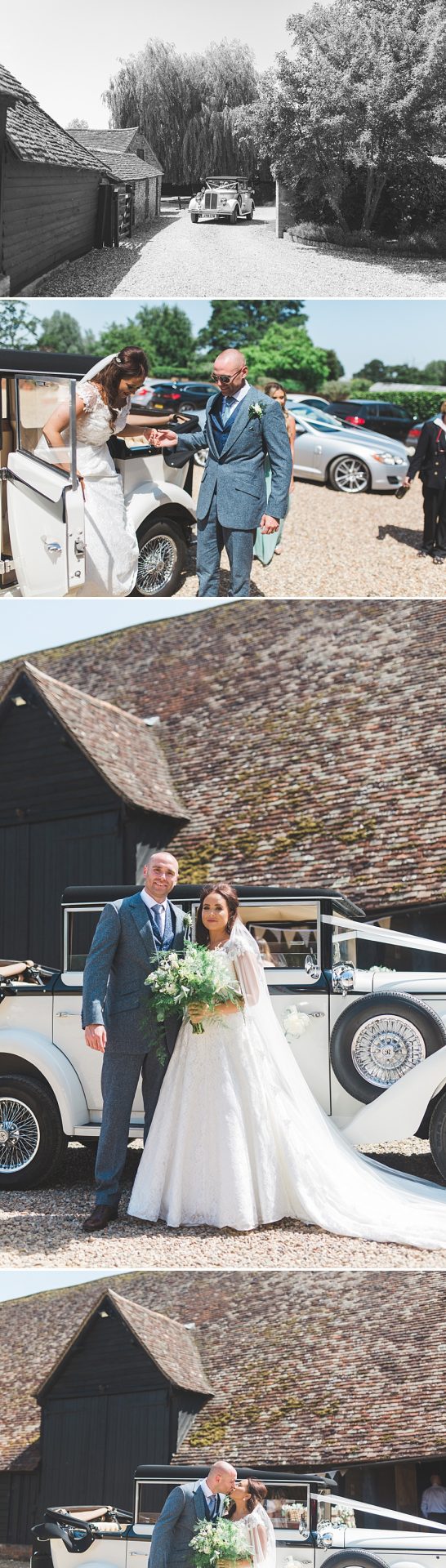 priory barns wedding photograph Natalie and Michael